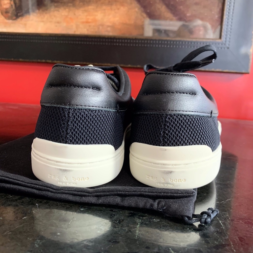Rag & Bone NIB leather-trimmed sneakers 10 - Picture 14 of 16